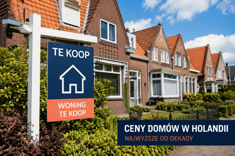 Ceny domów w Holandii artykuł na taalwork.nl